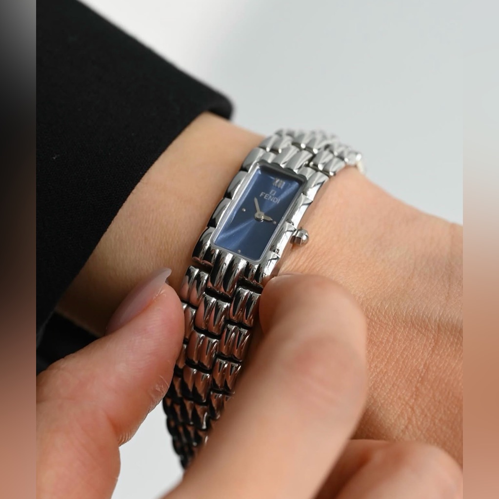 Vintage Fendi Orologi Stainless Steel Watch